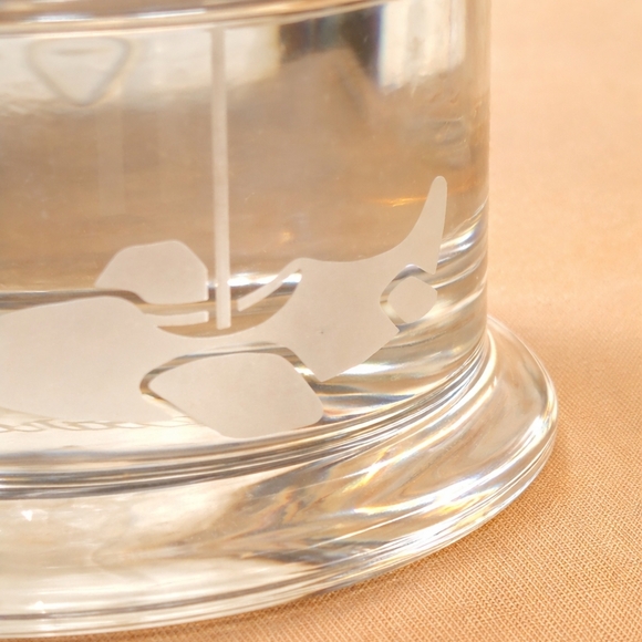 Baccarat Clear Glass Lidded Dish - Picture 3 of 8